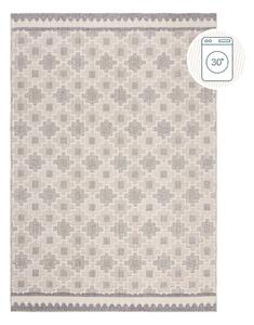 Сиво-бежов килим подходящ за пране 116x170 cm Graysen – Flair Rugs