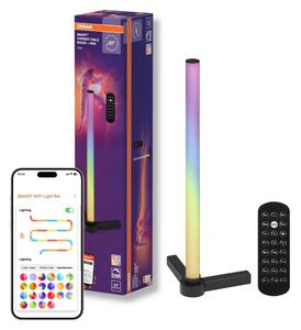 Osram - LED RGBW димируема настолна лампа SMART+ MAGIC LED/7,5W/230V черна Wi-Fi + дистанционно управление