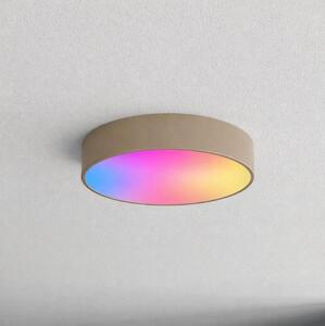 Brilagi - LED RGBW димируемо таванно осветително тяло CLARE 3xE27/9W/230V Wi-Fi бежово