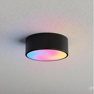 Brilagi - LED RGBW димируемо таванно осветително тяло CLARE 1xE27/9W/230V Wi-Fi черно