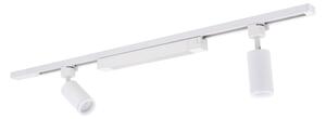 LED точково осветително тяло за релсова система TRACER 2xGU10/10W/230V + LED/20W 1 м бяло