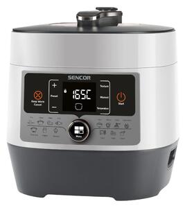 Sencor - Многофункционална електрическа тенджера под налягане 5,5 l 1000W/230V бял/черен