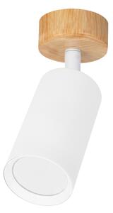 Brilagi - Точково осветително тяло SELE 1xGU10/30W/230V бяло/дъбов декор