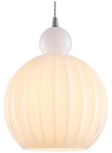 Halo Design 737321 - Полилей на кабел BALL BALL 1xE27/40W/230V Ø 32 см бял