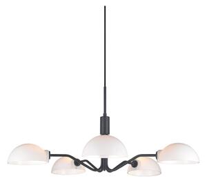 Halo Design 740369 - Полилей на кабел KJOBENHAVN 5xG9/28W/230V Ø 50 см черен