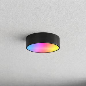 Brilagi -LED RGBW димируемо плафонно осветително тяло за баня CLARE 1xE27/9W/230V IP54 Wi-Fi черно