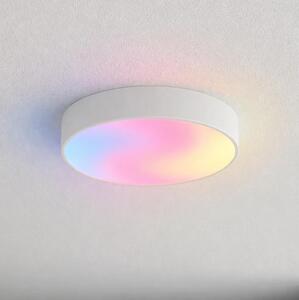 Brilagi - LED RGBW димируем плафон за баня CLARE, 3x E27 (9W), 230V, IP54, Wi-Fi, бял