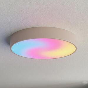 Brilagi - LED RGBW димируемо таванно осветително тяло CLARE 4xE27/9W/230V Wi-Fi бежово
