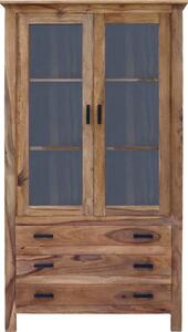 Display cabinet RAMI 180x100 cm масивнo дървo/rosewood