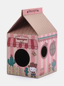 Sinsay - Картонена къщичка за котка Hello Kitty - розов