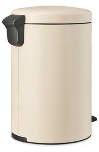 Бежово стоманено кошче за боклук с педал 20 l NewIcon – Brabantia