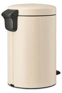 Бежово стоманено кошче за боклук с педал 12 l NewIcon – Brabantia