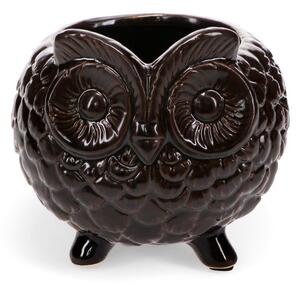 Керамично покритие за кашпа ø 11 cm Owl – Rex London