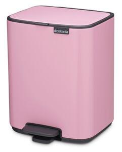 Розово стоманено кошче за боклук с педал 7 l Bo – Brabantia