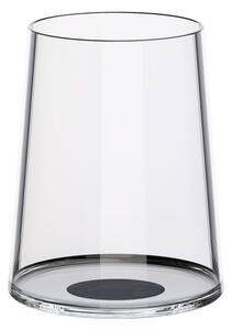 Комплект 2 бр кристални чаши за бяло вино Trebonn SplitGlass 2025120, 280 мл, Ø7.3x9 см, Модулна система, Черен