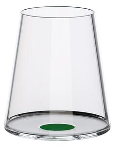 Комплект 2 бр кристални чаши за червено вино Trebonn SplitGlass 2025113, 450 мл, Ø9.2x10.5 см, Модулна система, Зелен