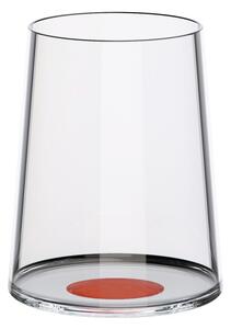 Комплект 2 бр кристални чаши за бяло вино Trebonn SplitGlass 2025121, 280 мл, Ø7.3x9 см, Модулна система, Червен