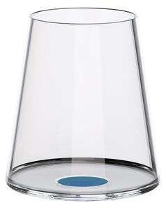 Комплект 2 бр кристални чаши за червено вино Trebonn SplitGlass 2025112, 450 мл, Ø9.2x10.5 см, Модулна система, Син