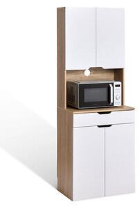 Кухненски шкаф 5five Eat Up, Бял, 170 cm