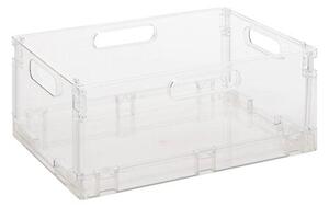 Сгъваема кутия за съхранение 5five Fold'n Box, Пластмаса, 22L, Бежова