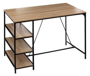 Барна маса 5five Aliaj с 3 рафта, Бежова, 140 cm