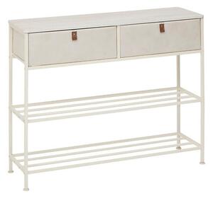 Конзола с 2 чекмеджета 5five Tissa, MDF, 100 cm, Бежова