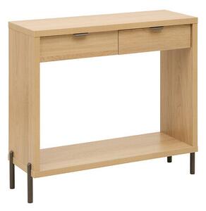 Конзолна маса 5five Alvo, MDF, Натурален беж, 92.5 cm