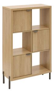Етажерка с 6 отделения и 3 врати 5five Alvo, MDF, 116.5 cm, Бежова