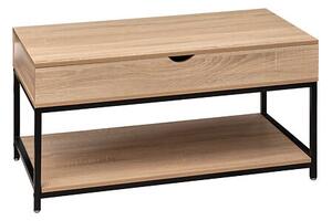 Регулираща се маса за кафе 5five Aliaj, MDF, Бежова, 95 cm