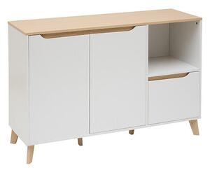 Скрин 5five Luma, MDF, Бял, 120 cm