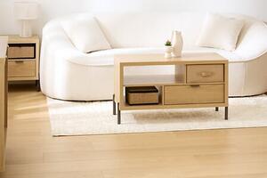 Кафе маса 5five Alvo, MDF, Натурал, 92.5 cm