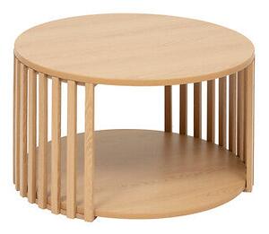 Кафе маса FIVE Slat, MDF, ⌀60 cm, Бежова