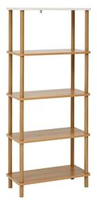 Етажерка 5five Côme, 5 нива, MDF, 141.5 cm, Кафява