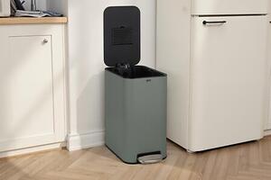 Кош за боклук с педал 5five Delta, Метал, 20L, Зелен