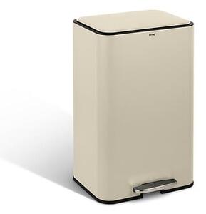 Кош за боклук 5five Delta Slim, Метал, 50L, Глина