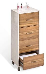 Скрин с 4 чекмеджета 5five Côme, Висок, 97.5 cm