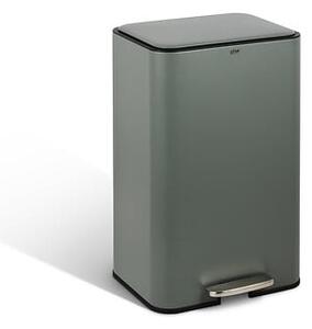 Кош за смет 5five Delta Slim, Метал, 50L, Зелен