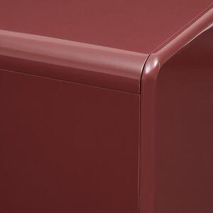 Скрин atmosphera Douglas Gloss, 2 врати, MDF, Бордо, 80 cm