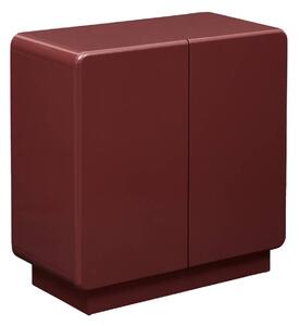 Скрин atmosphera Douglas Gloss, 2 врати, MDF, Бордо, 80 cm