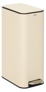 Кош за боклук с педал 5five Delta Slim, Метал, 30L - Бежов