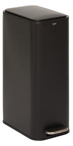 Кош за боклук с педал 5five Delta Slim, Метал, 30L - Черен