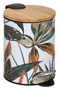 Кош за отпадъци 5five, Метал и бамбук, 3L - Bloom