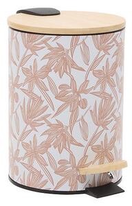 Кош за отпадъци 5five, Метал и бамбук, 3L - Bloom