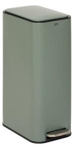 Кош за боклук с педал 5five Delta Slim, Метал, 30L - Зелен