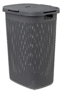 Кош за пране 5five, 60L - Сив