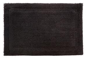 Килимче за баня 5five Fluffy Colorama, Памук, 75x50 cm - Черна