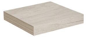 Стенна полица 5five Fixy, MDF, 23.5 cm - Сив