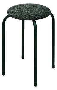 Табуретка 5five Velvy, Метал и кадифе, 38 cm - Зелен