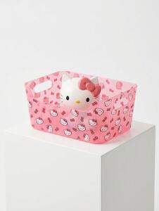 Sinsay - Пластмасов контейнер за съхранение Hello Kitty - розов
