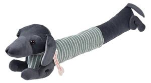 Зелено-сиво уплътнение за врата 17x76 cm Sausage Dog – Rex London